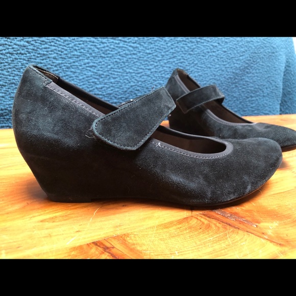 Gabor 55-362 black Mary Jane wedges sz 8.5 (UK 6) - Picture 10 of 10